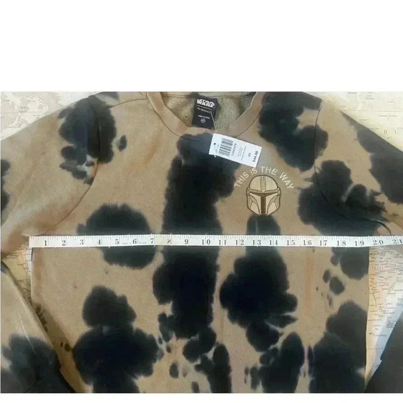 🆕Star Wars XS Tie Dye Fleece Sweatshirt - Picture 3 of 3